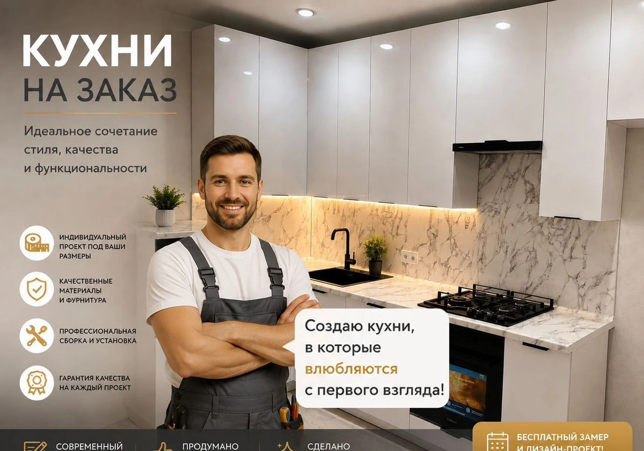 Кухни \ Кухня на заказ\Кухня под потолок, угловая